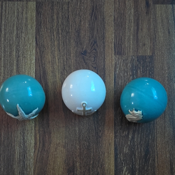 Nautical Ceramic Knobs Set - Picture 2 of 2